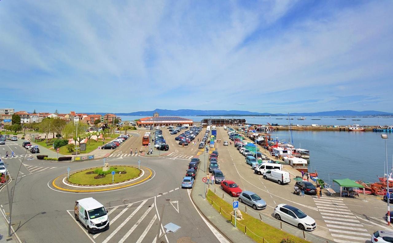 Galihost - Apartamento Con Vistas Al Puerto De О Грове Екстериор снимка